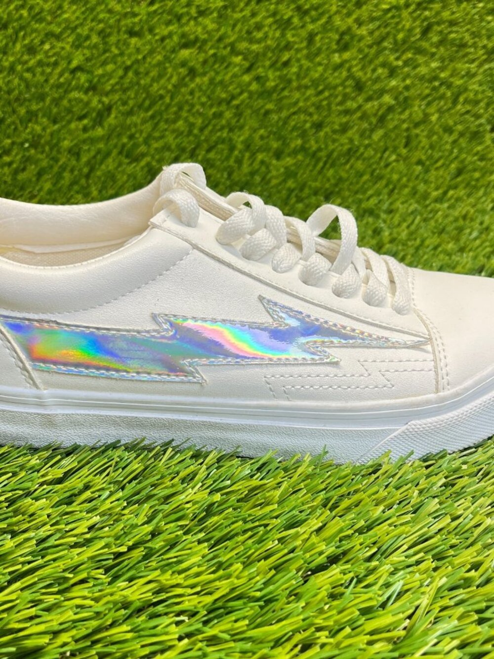 Revenge x Storm Classic Plus Mens Size 5 White Athletic Leather Shoes Sneakers